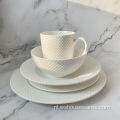 Gepersonaliseerd keramisch diner set glazuur serviesstoneware